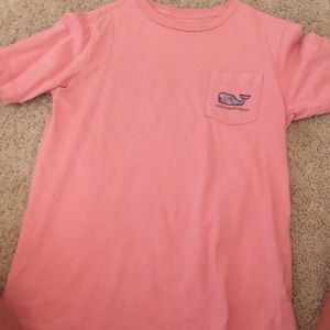 Pink vineyard vine shirt sleeve shirt